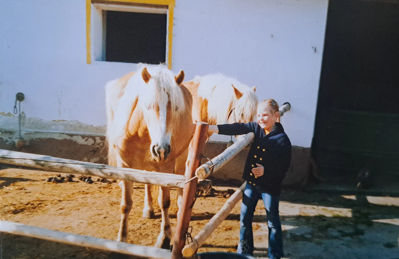 Foto aus Kristinas Zeit mit Schulpferden und Reitbeteiligungen (9 von 27)