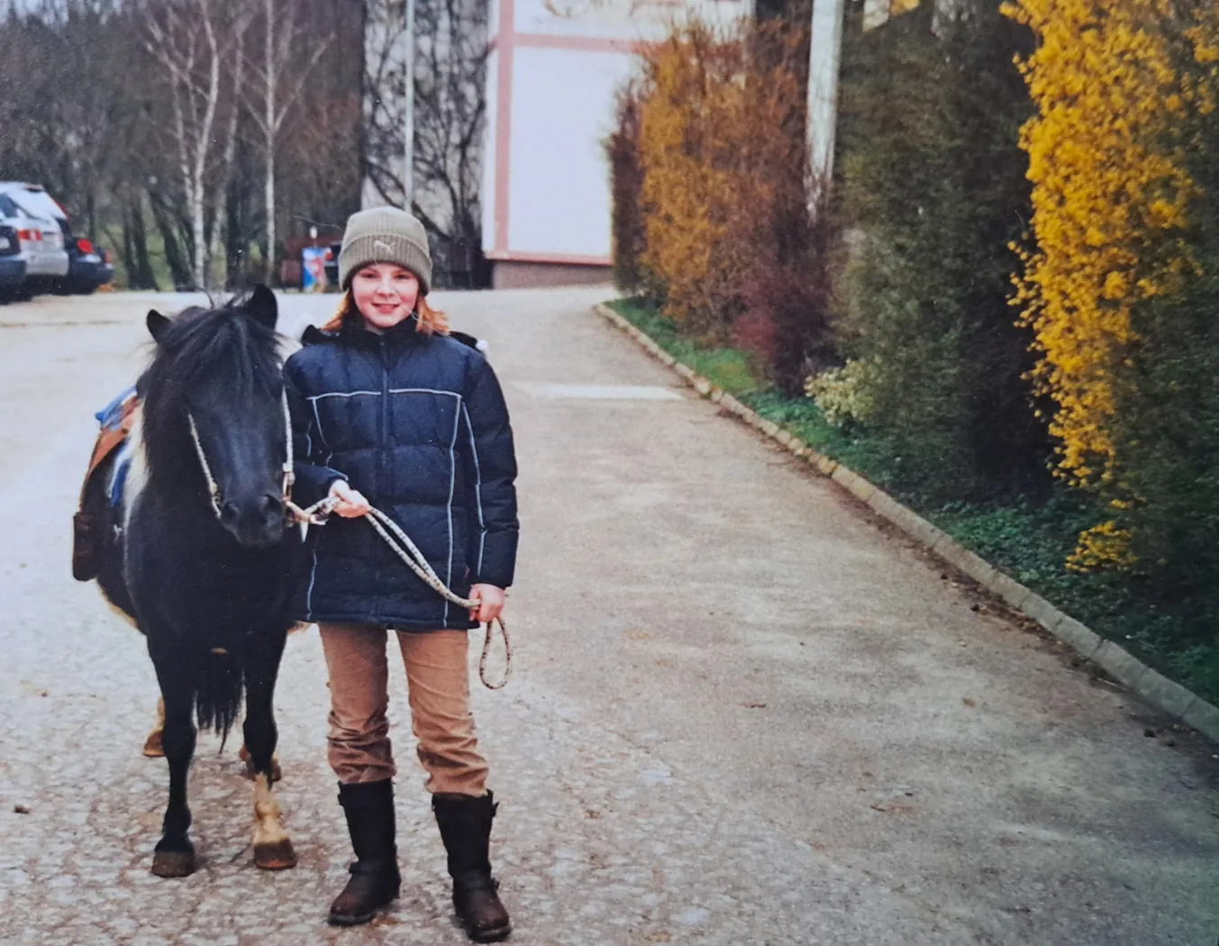 Foto aus Kristinas Zeit mit Schulpferden und Reitbeteiligungen (13 von 27)